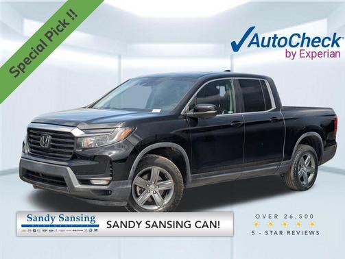 Crystal Black Pearl 2023 Honda Ridgeline RTL