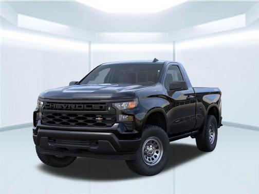 Black 2026 Chevrolet Silverado 1500 WT