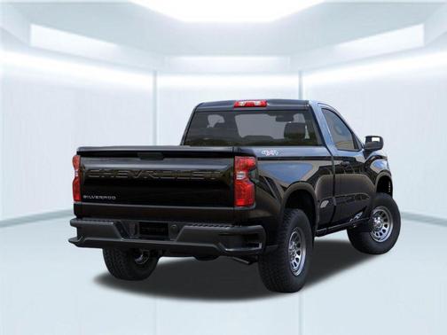 Black 2026 Chevrolet Silverado 1500 WT