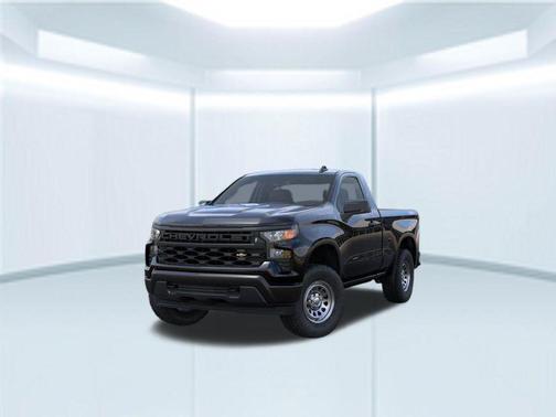 Black 2026 Chevrolet Silverado 1500 WT