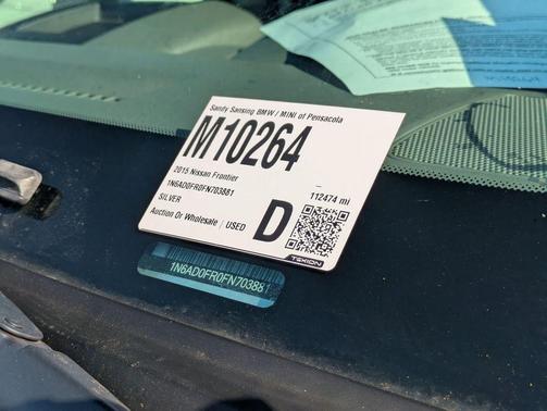 Brilliant Silver 2015 Nissan Frontier SV