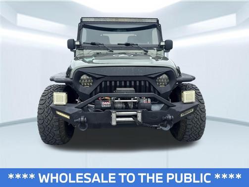 Green 1997 Jeep Wrangler Sport