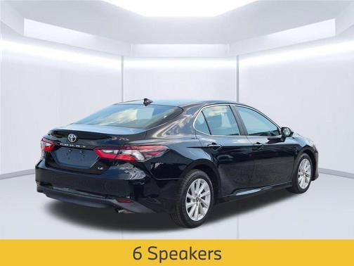 Midnight Black Metallic 2021 Toyota Camry LE