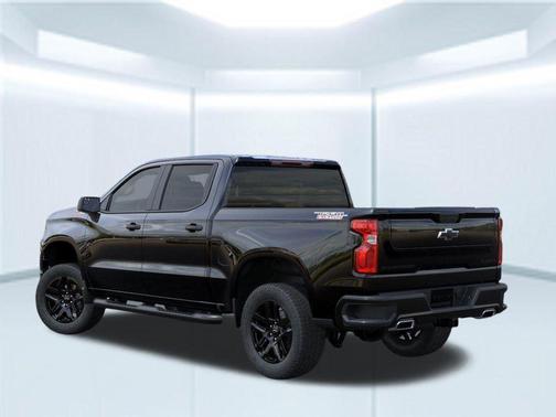 Black 2026 Chevrolet Silverado 1500 Custom Trail Boss