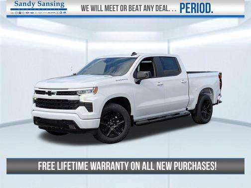 Summit White 2026 Chevrolet Silverado 1500 RST