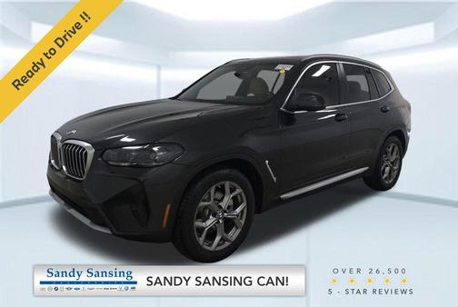 Dark Graphite Metallic 2022 BMW X3 sDrive30i