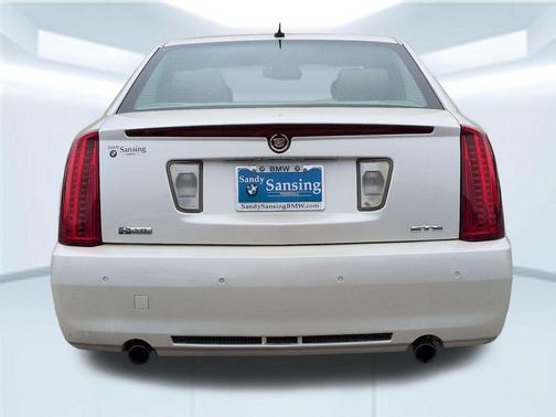 White Diamond Tricoat 2008 Cadillac STS V8