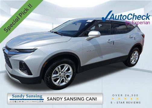Silver Ice Metallic 2021 Chevrolet Blazer 2LT