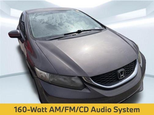 Gray 2014 Honda Civic LX