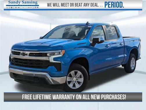 Riptide Blue Metallic 2025 Chevrolet Silverado 1500 LT