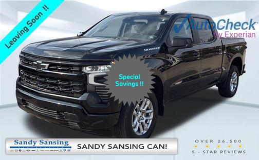 Black 2026 Chevrolet Silverado 1500 RST