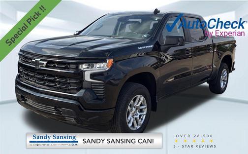 Black 2026 Chevrolet Silverado 1500 RST