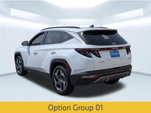 Quartz White 2022 Hyundai TUCSON Hybrid Limited