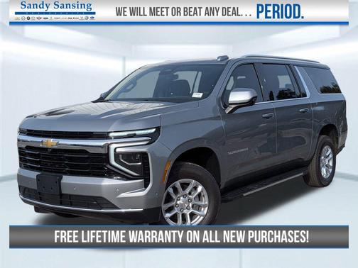 Sterling Gray Metallic 2026 Chevrolet Suburban LS
