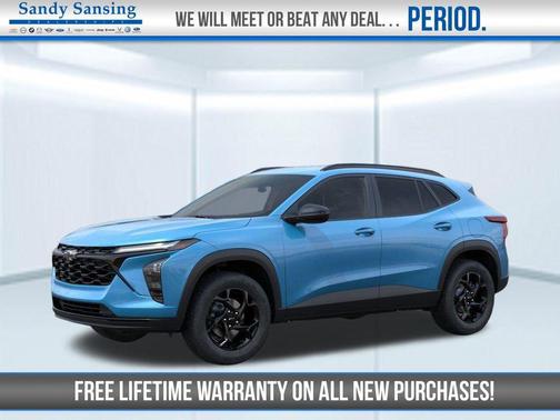 Marina Blue Metallic 2026 Chevrolet Trax LT