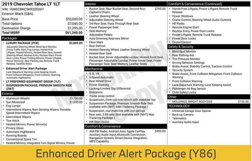 2019 Chevrolet Tahoe LT