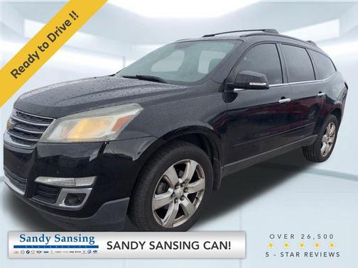 Mosaic Black Metallic 2017 Chevrolet Traverse 1LT