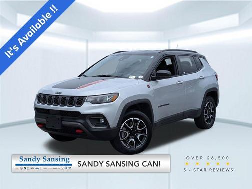 Silver Zynith Metallic Clearcoat 2024 Jeep Compass Trailhawk
