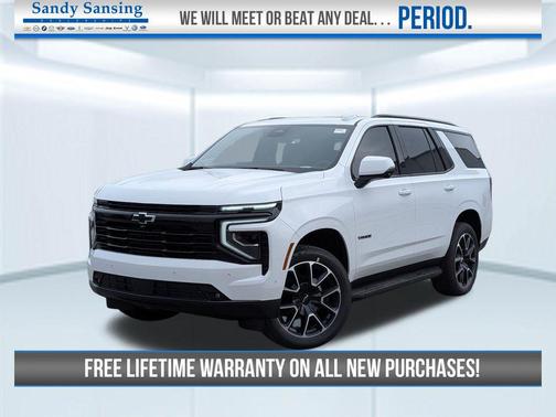 Summit White 2026 Chevrolet Tahoe 2WD RST