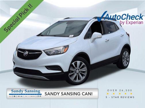 Summit White 2019 Buick Encore Preferred