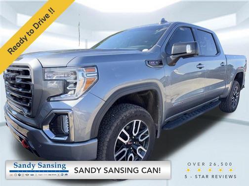 Satin Steel Metallic 2021 GMC Sierra 1500 AT4