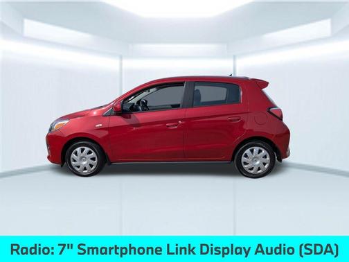 Red 2021 Mitsubishi Mirage LE