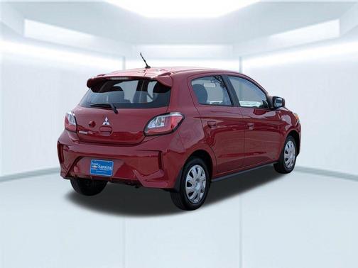 Red 2021 Mitsubishi Mirage LE