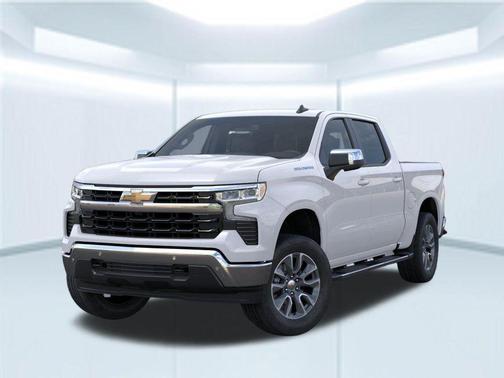 Summit White 2026 Chevrolet Silverado 1500 LT