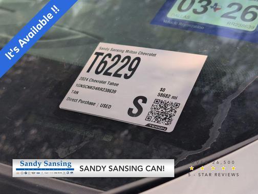 2024 Chevrolet Tahoe LT