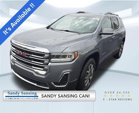 Satin Steel Metallic 2020 GMC Acadia FWD SLE