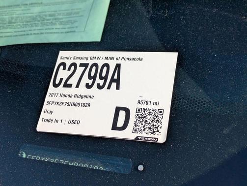 2017 Honda Ridgeline RTL-E