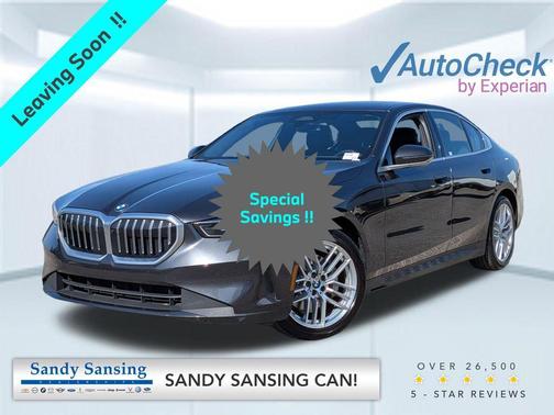 Gray 2025 BMW 530 530i