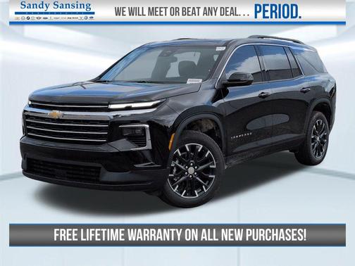 Mosaic Black Metallic 2026 Chevrolet Traverse LT