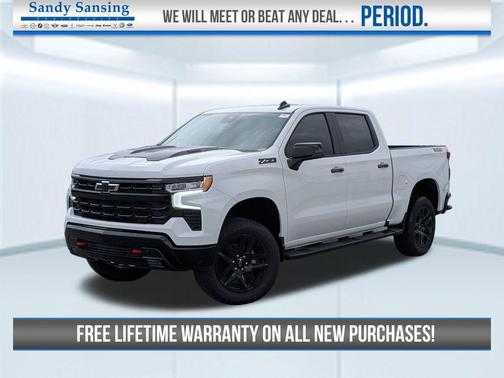 Summit White 2026 Chevrolet Silverado 1500 LT Trail Boss