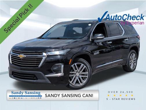 Mosaic Black Metallic 2022 Chevrolet Traverse High Country