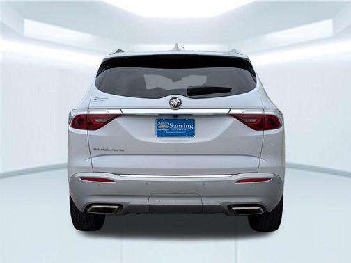 White Frost Tricoat 2023 Buick Enclave Essence FWD