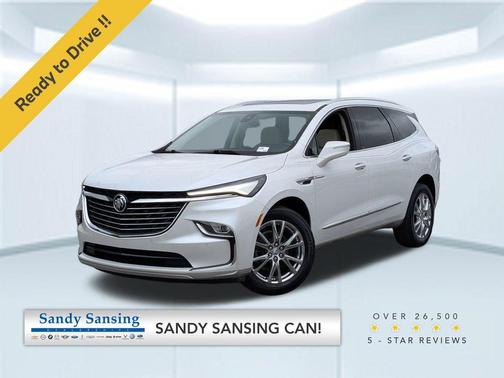White Frost Tricoat 2023 Buick Enclave Essence FWD