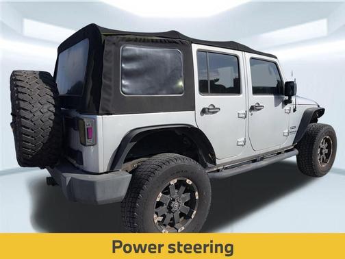 Bright Silver Metallic Clearcoat 2012 Jeep Wrangler Unlimited Sport