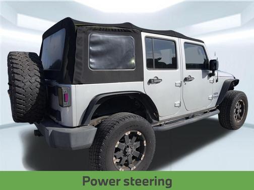 Bright Silver Metallic Clearcoat 2012 Jeep Wrangler Unlimited Sport