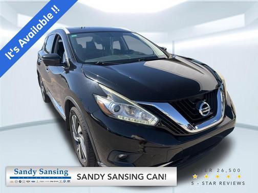Magnetic Black Metallic 2018 Nissan Murano Platinum