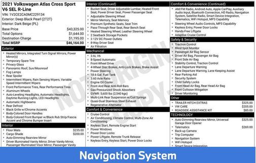 2021 Volkswagen Atlas Cross Sport 3.6L V6 SEL R-Line