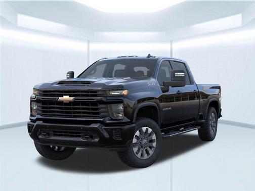 Black 2026 Chevrolet Silverado 2500 Custom
