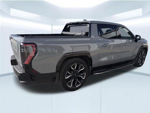 Thunderstorm Gray 2025 GMC Sierra EV Extended Range Denali