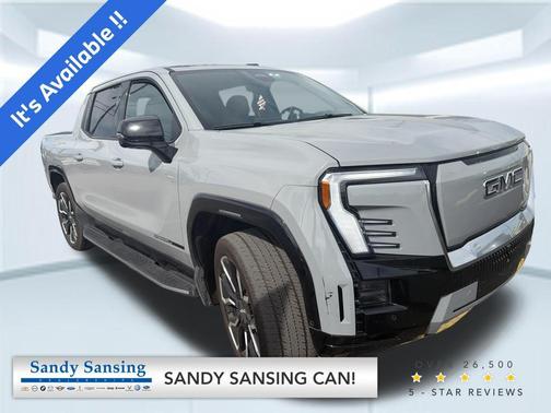 Thunderstorm Gray 2025 GMC Sierra EV Extended Range Denali