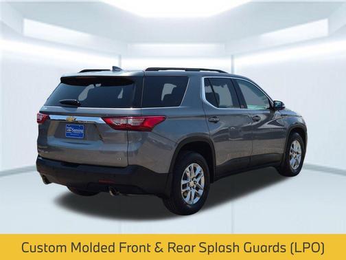 Satin Steel Metallic 2019 Chevrolet Traverse LT Leather