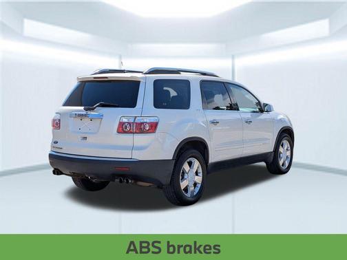 White Diamond Tricoat 2008 GMC Acadia SLT-1