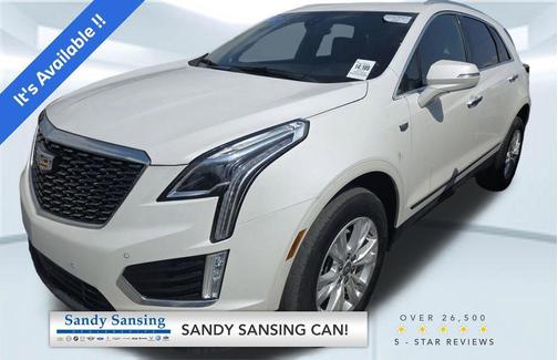 Crystal White Tricoat 2021 Cadillac XT5 Luxury