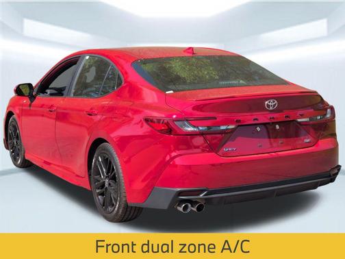 Supersonic Red 2025 Toyota Camry SE
