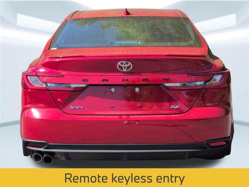 Supersonic Red 2025 Toyota Camry SE