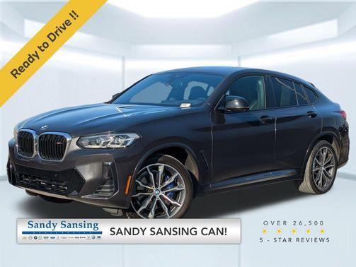 Dark Graphite Metallic 2022 BMW X4 M40i